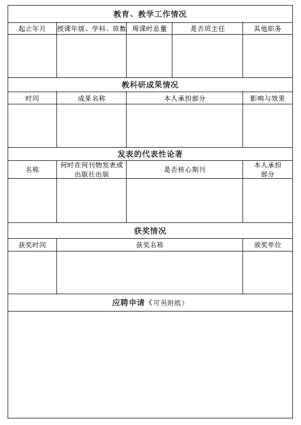 HQBET环球体育学校2019年教师招聘公告